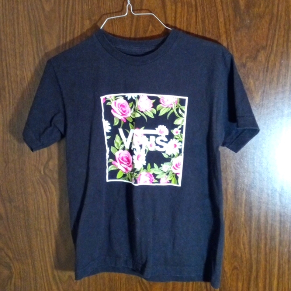 Vans size M flower T shirt